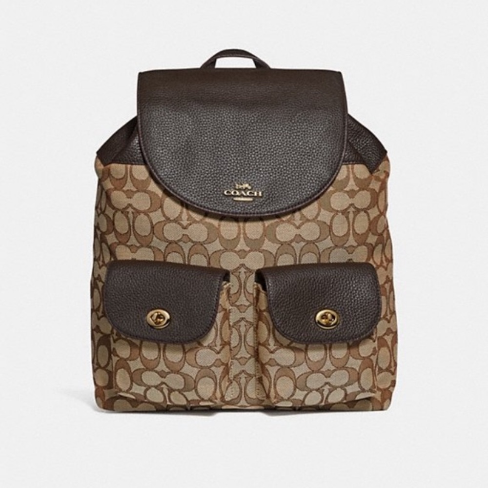 💯 Billie Backpack In Signature Jacquard 💯